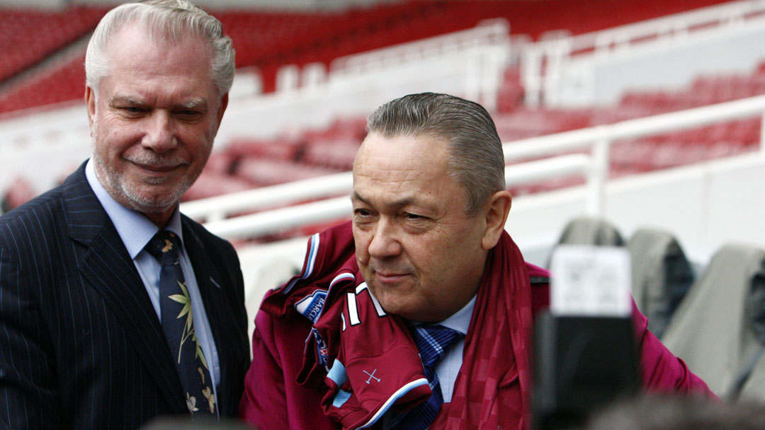 David Gold and David Sullivan bought West Ham United in 2010