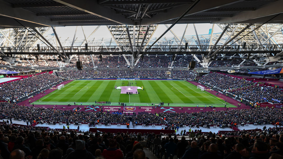 London Stadium pays tribute to David Gold
