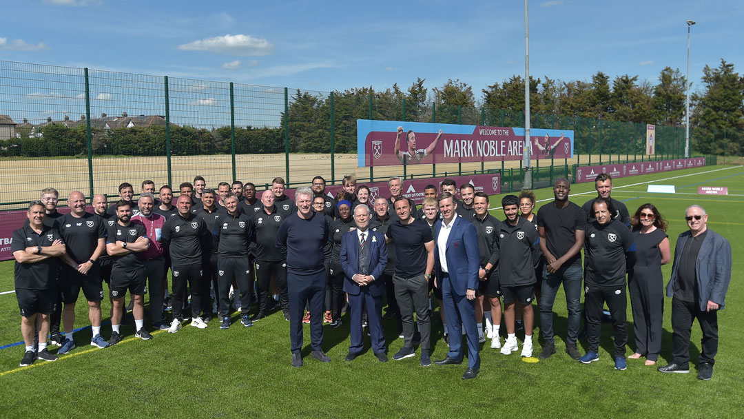 David Gold at the Mark Noble Arena