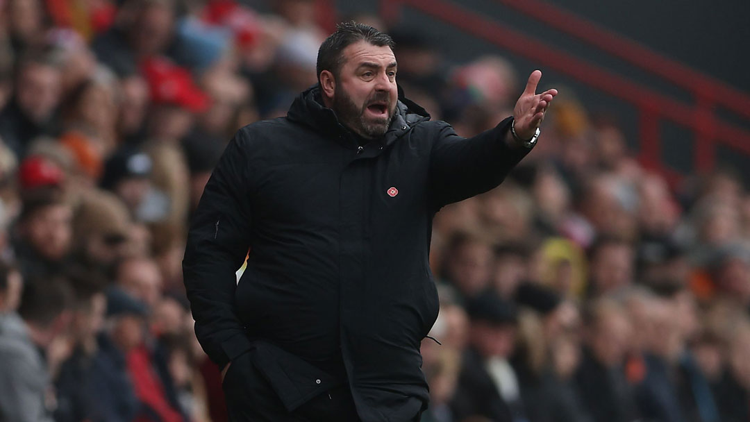 David Unsworth is manager of Oldham Athletic