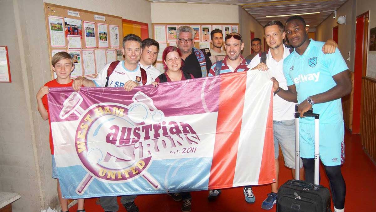 The Austrian Irons with Michail Antonio