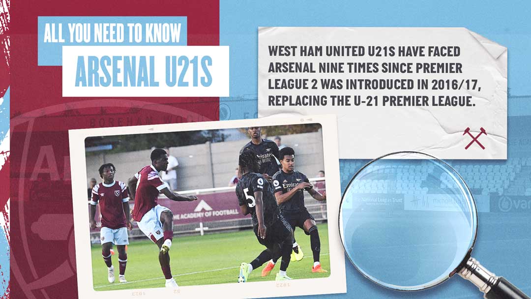 Arsenal U21s v West Ham United U21s - All You Need To Know