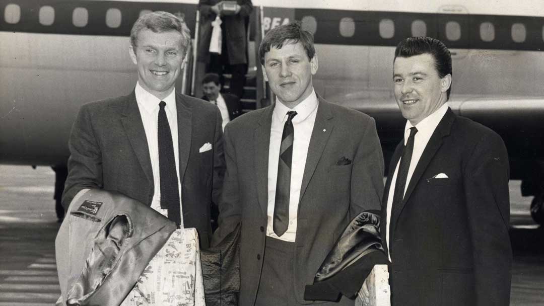 Bobby Moore, Brian Dear and Johnny Byrne