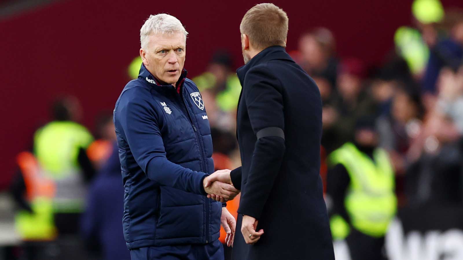 David Moyes and Graham Potter