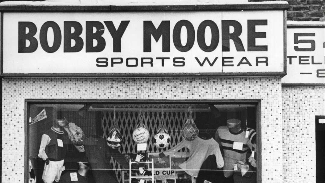 Bobby Moore Sports Wear shop