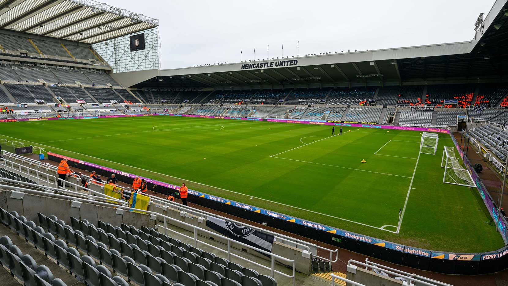 A general view of St James' Park