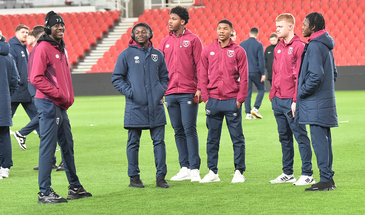 U18s at Stoke City