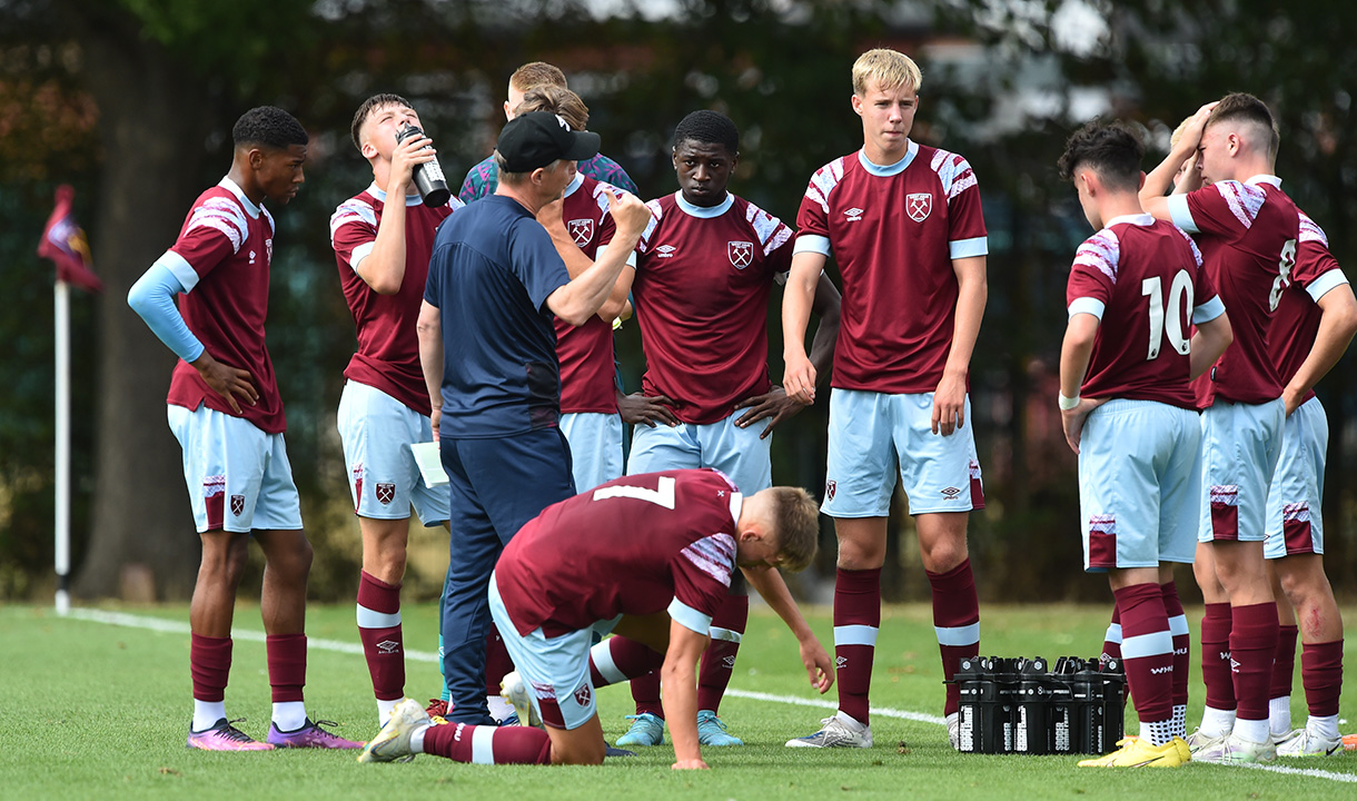 Kevin Keen and West Ham United U18s