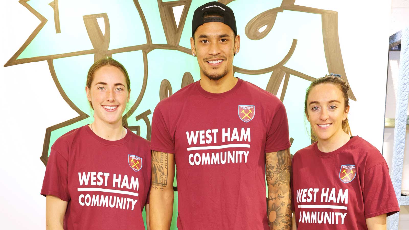 Lucy Parker, Alphonse Areola and Lisa Evans