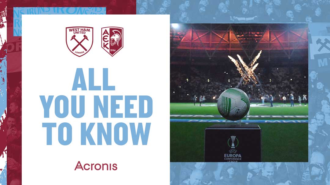 All You Need To Know  West Ham United F.C.