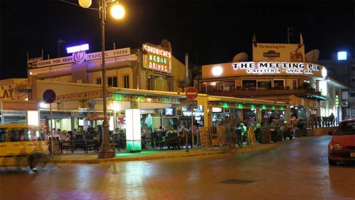 The Meeting pub in Larnaca