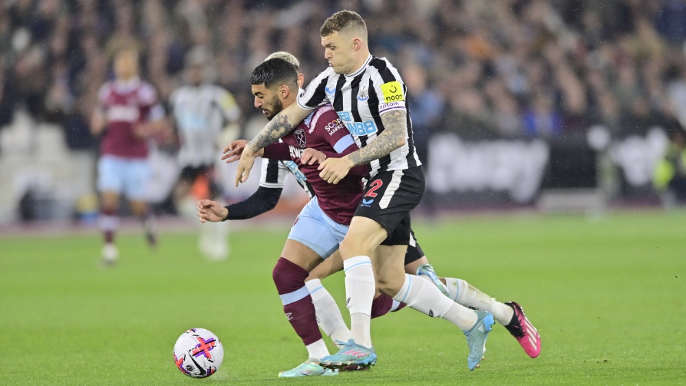 Saïd Benrahma in action against Newcastle