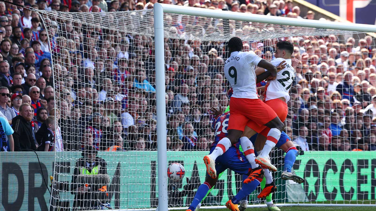 Nayef Aguerd scores at Crystal Palace