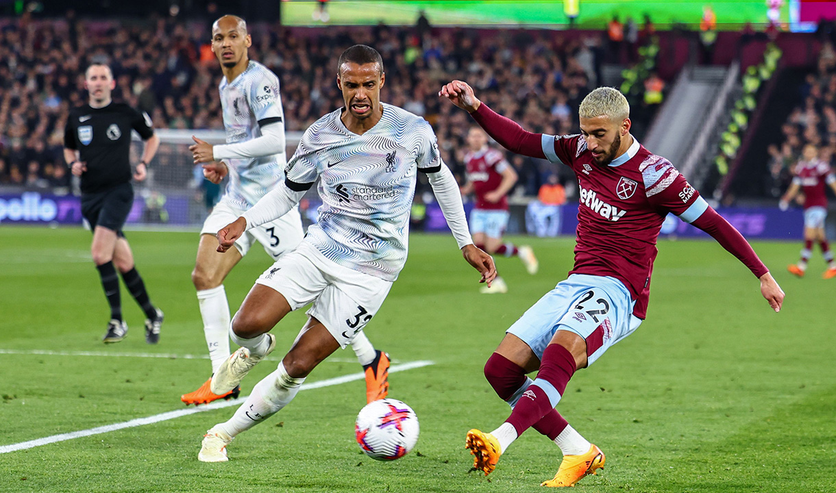 Hammers fall to narrow Liverpool defeat West Ham United F.C.
