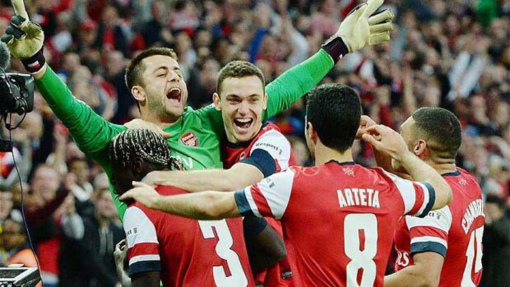 Fabianski and Arteta