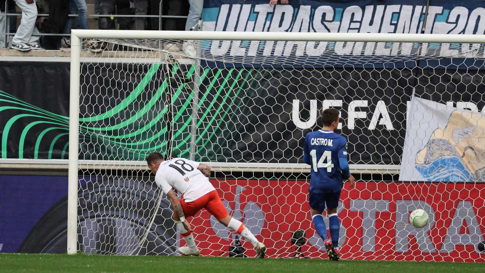 Danny Ings scores at Gent