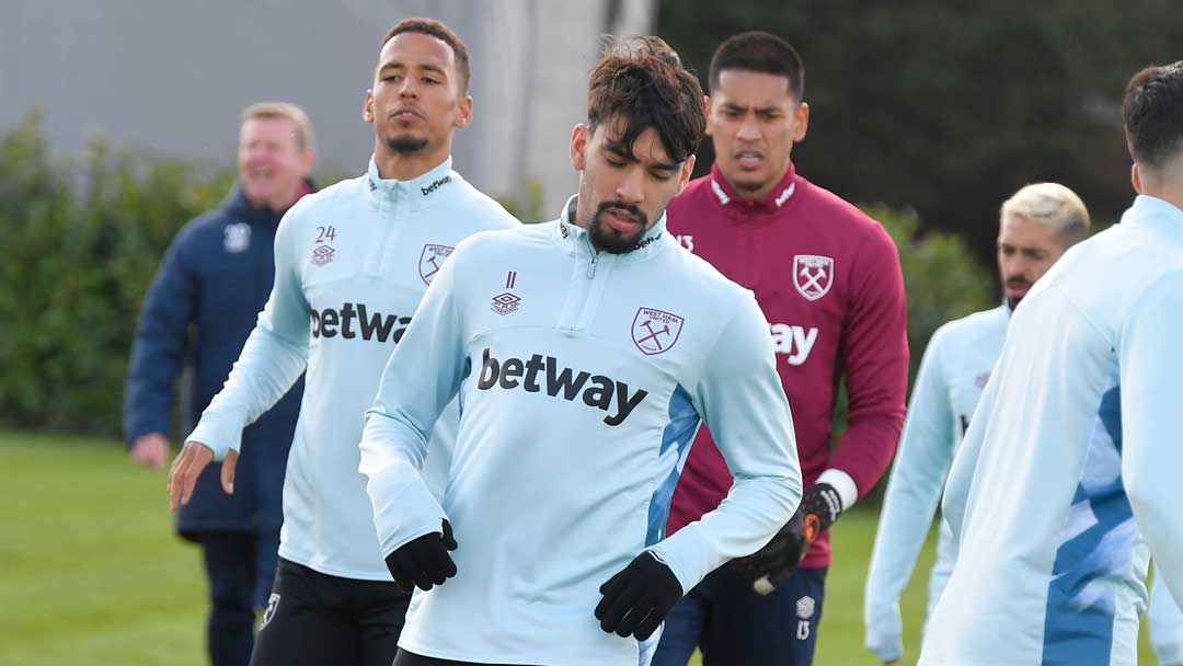 Paqueta in training