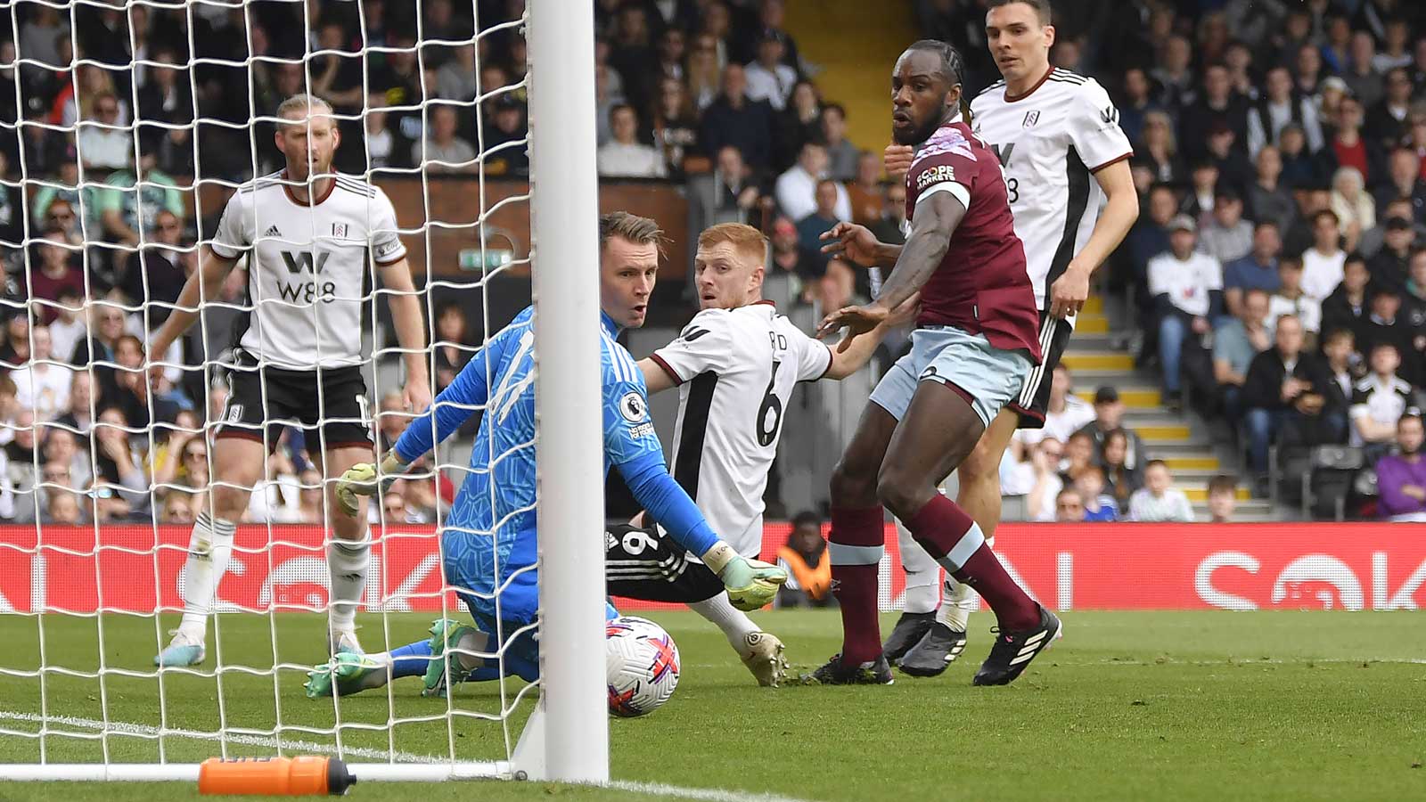 Harrison Reed scores an own goal at Fulham