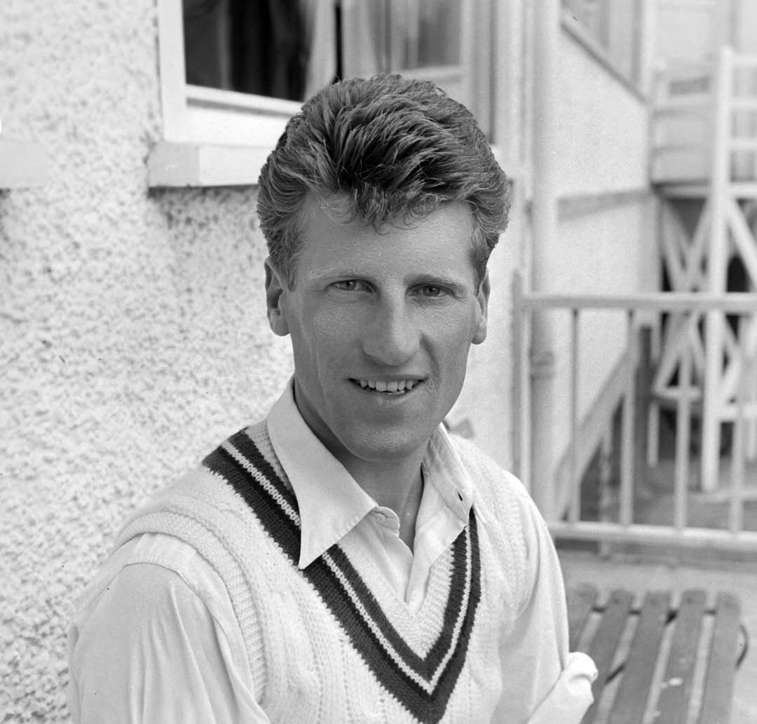 Jim Standen in cricket whites