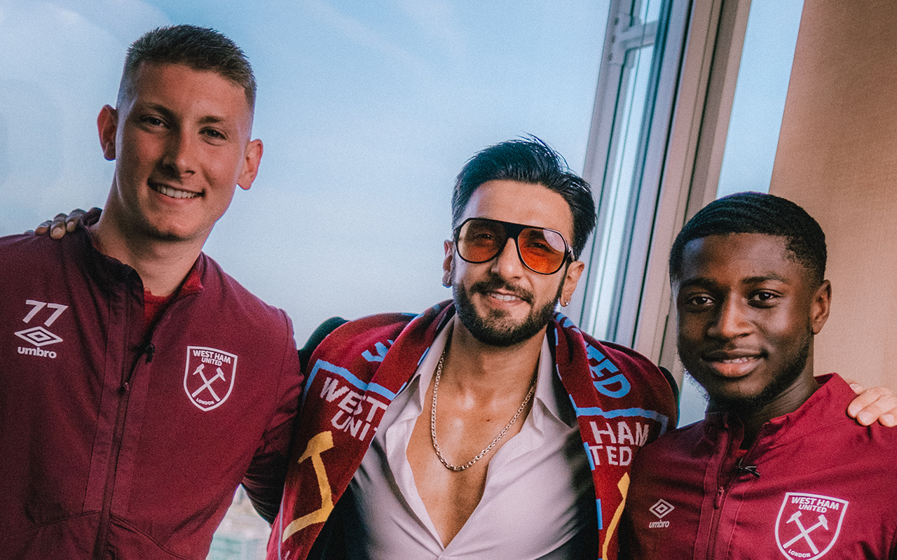 Mason Terry and Gideon Kudoa meet Ranveer Singh