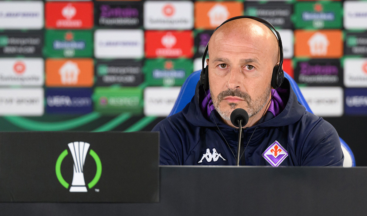 ACF Fiorentina manager Vincenzo Italiano