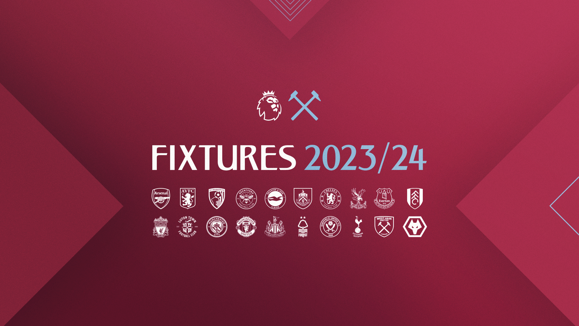2023/24 fixtures
