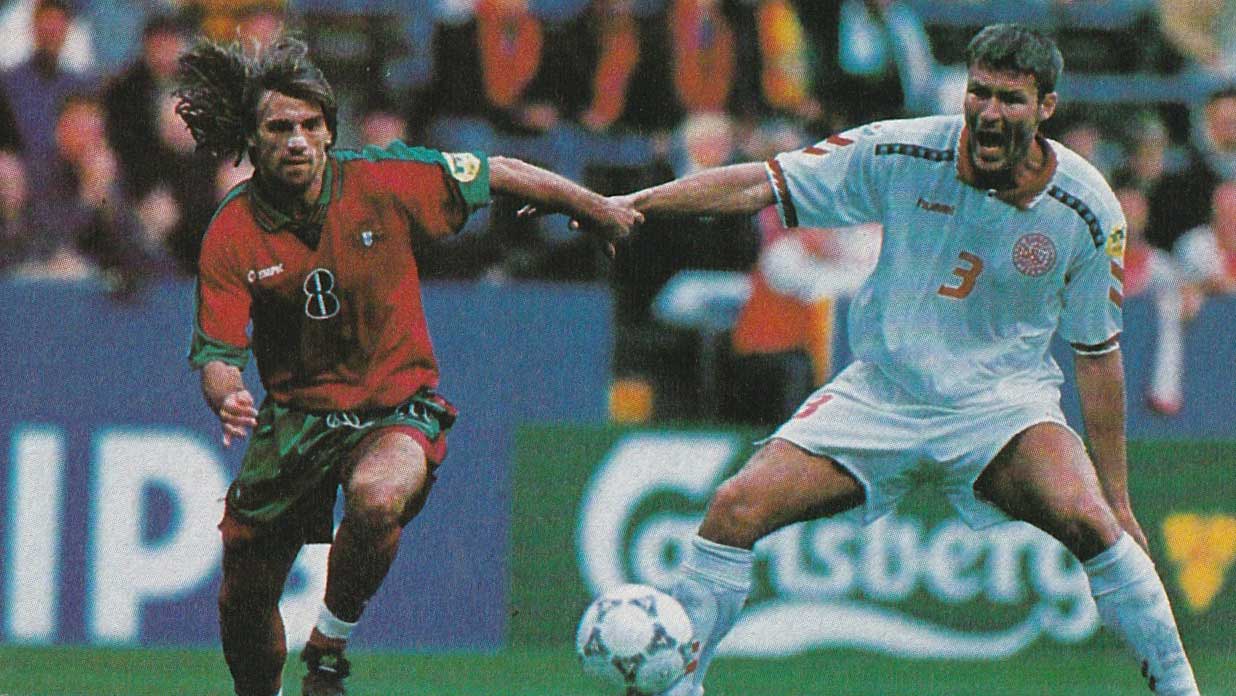 Rieper in action at Euro 96