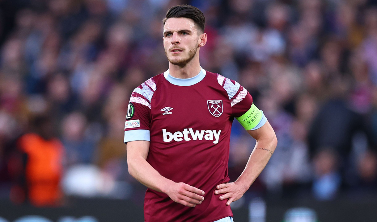 Declan Rice of West Ham United