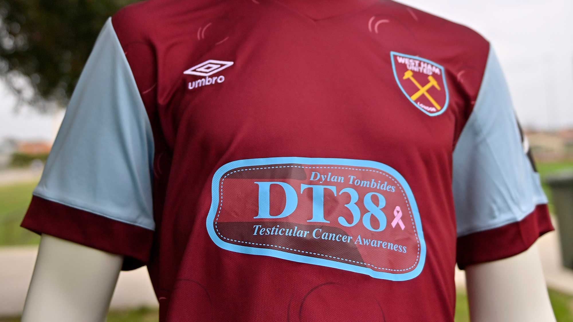 DT38 Foundation branding on home shirt
