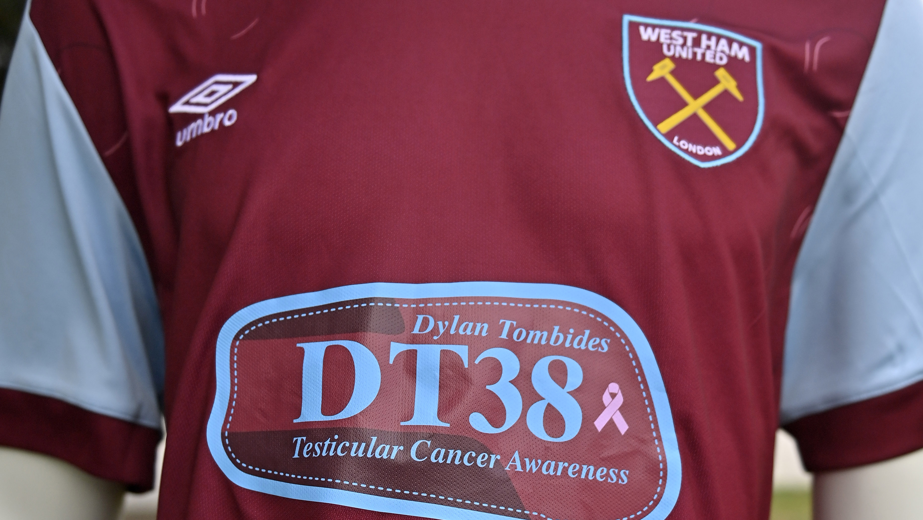 DT38 Foundation branding on home shirt