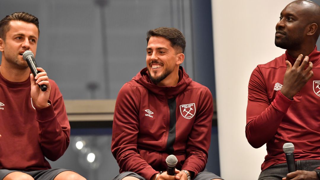 Fabiański and Fornals quizzed by Claret and Blue Army at Hammers' Fan Q&A