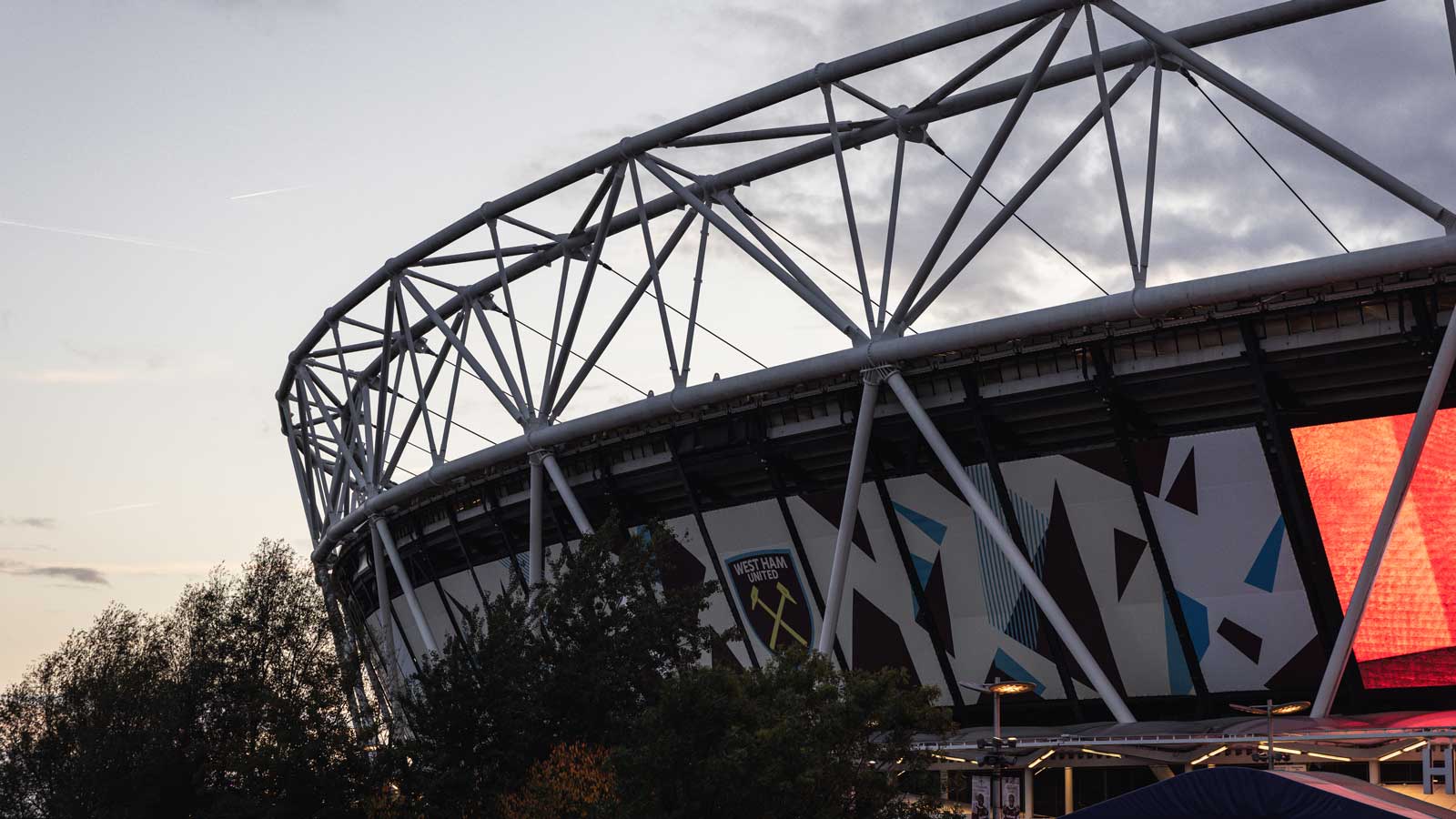 An external shot of London Stadium