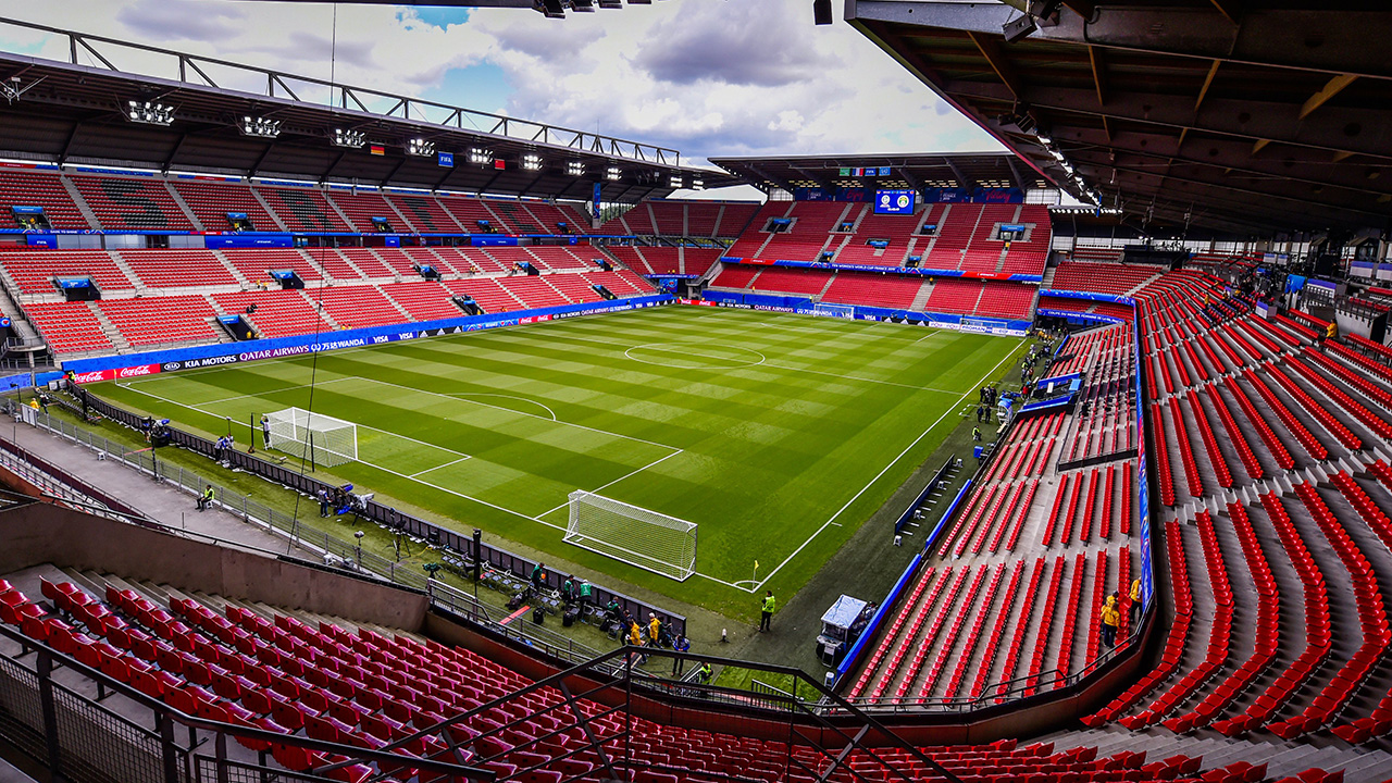 Stade Rennes interior general view