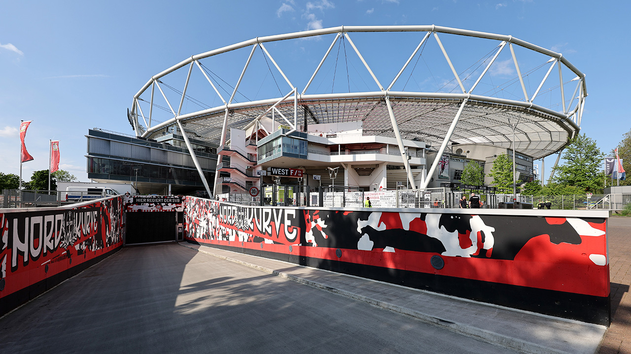 Bayer Leverkusen's Bay Arena