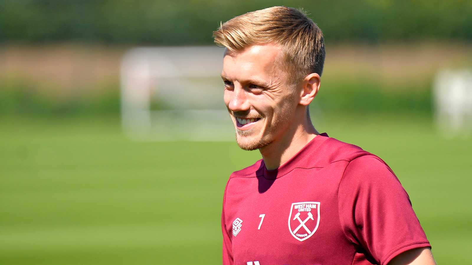 James Ward-Prowse in training