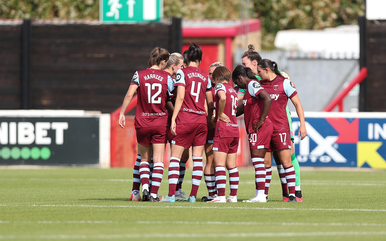 Women's team v Bristol City