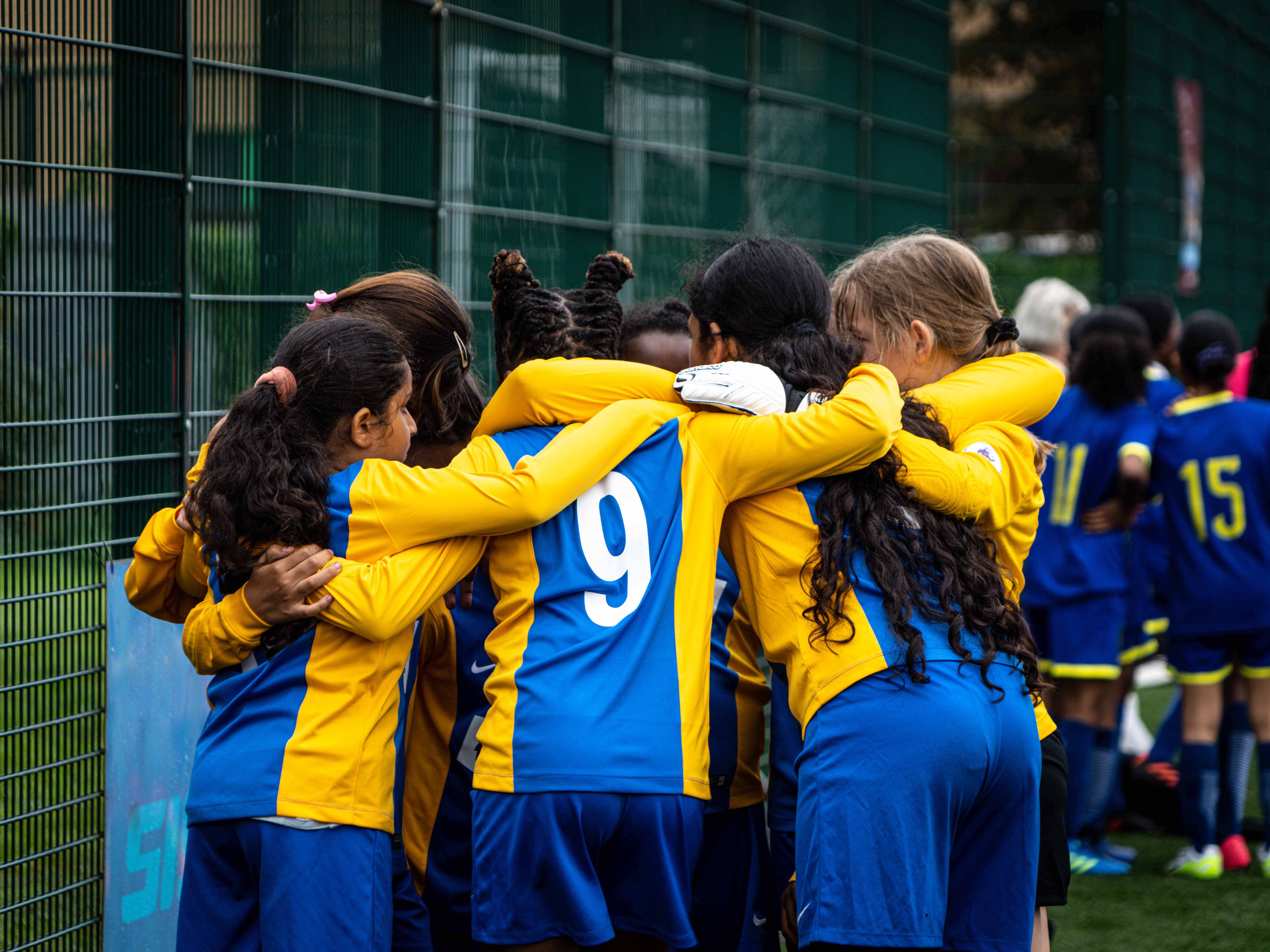 Scott Wilkie Primary School huddle