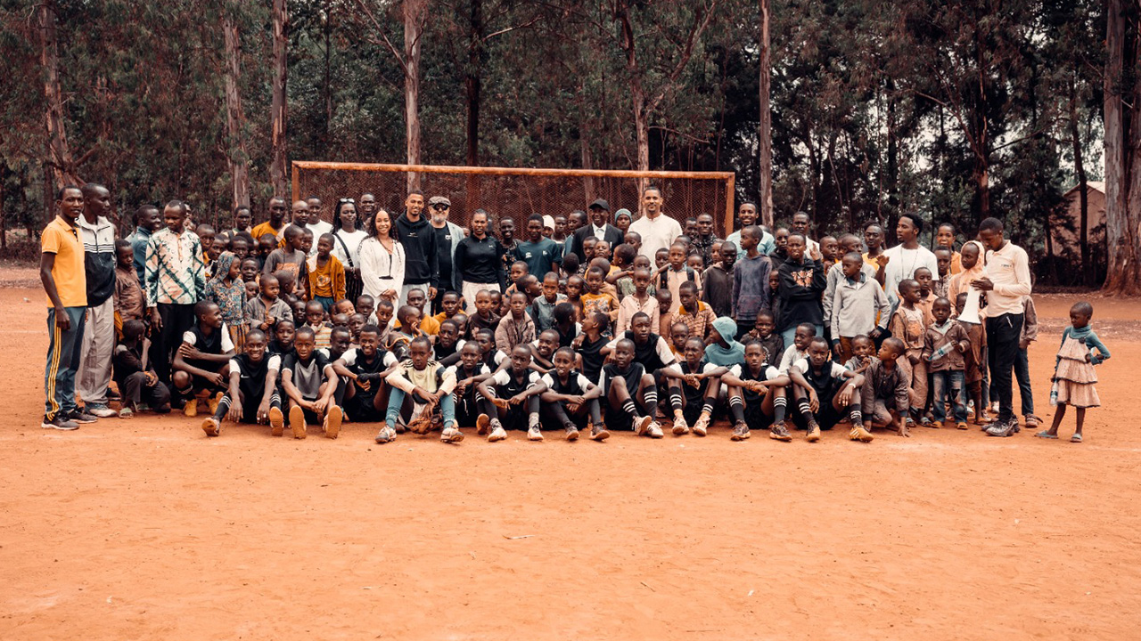Thilo Kehrer with the Foundation in Burundi
