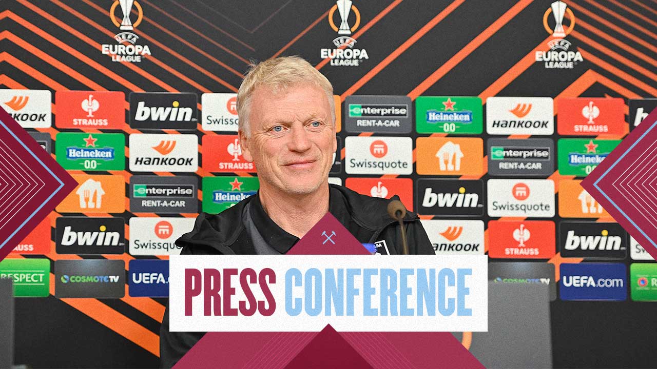 Moyes Olympiacos Press Conference