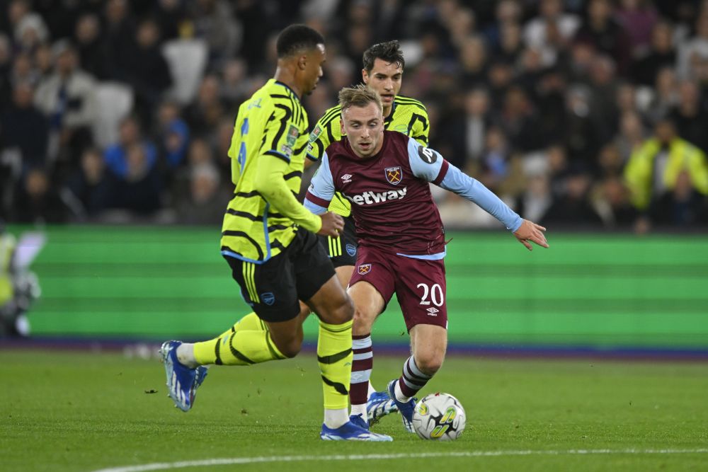 Hammers Outgun Arsenal To Reach Carabao Cup Last Eight, West Ham 3-1  Arsenal