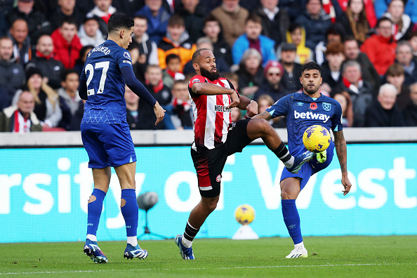 Emerson challenges Bryan Mbeumo