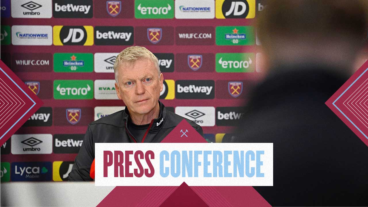 Moyes press conference