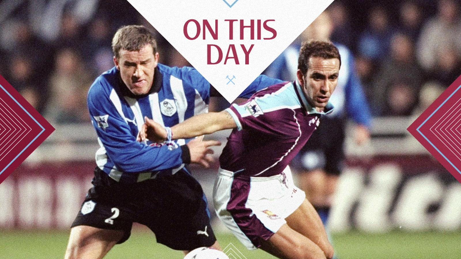 Paolo Di Canio in action against Sheffield Wednesday in 1999