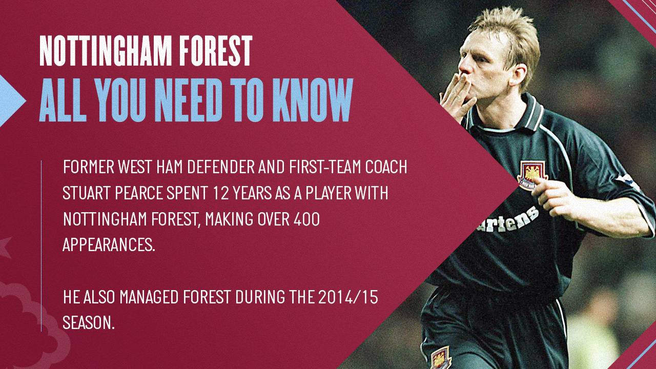 Stuart Pearce Forest and West Ham statistic