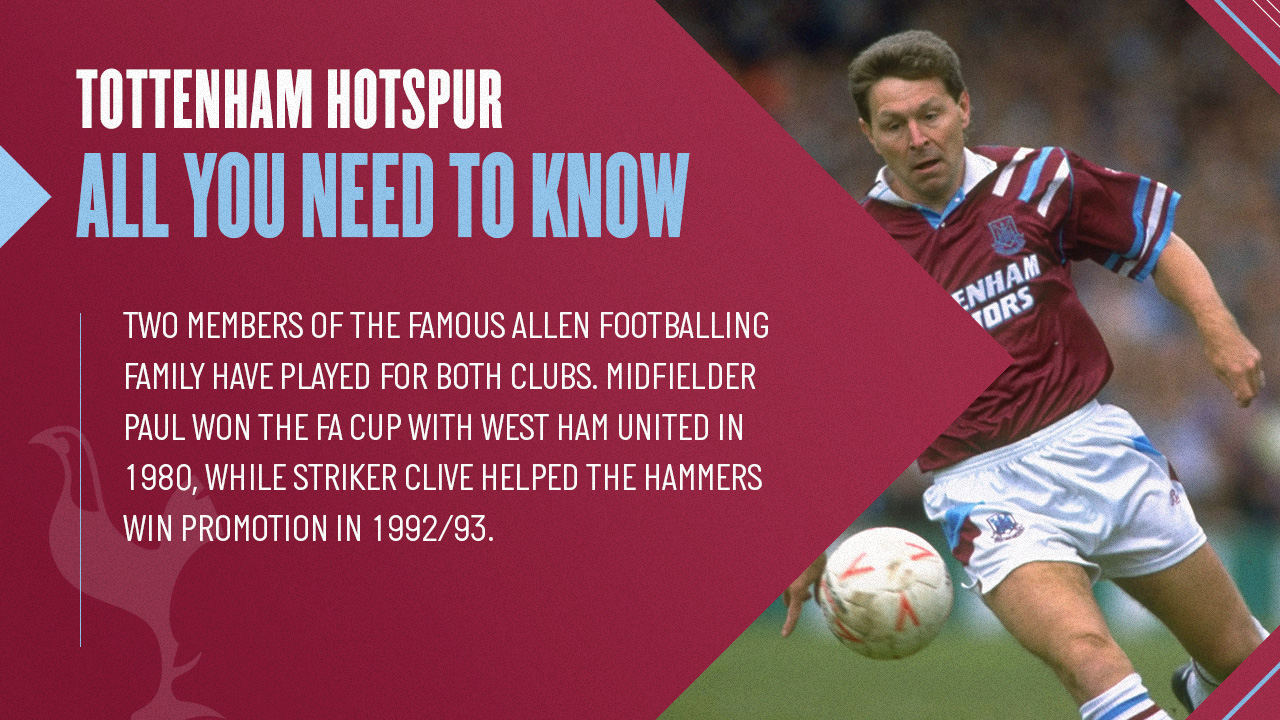 Tottenham Hotspur v West Ham United - All You Need To Know