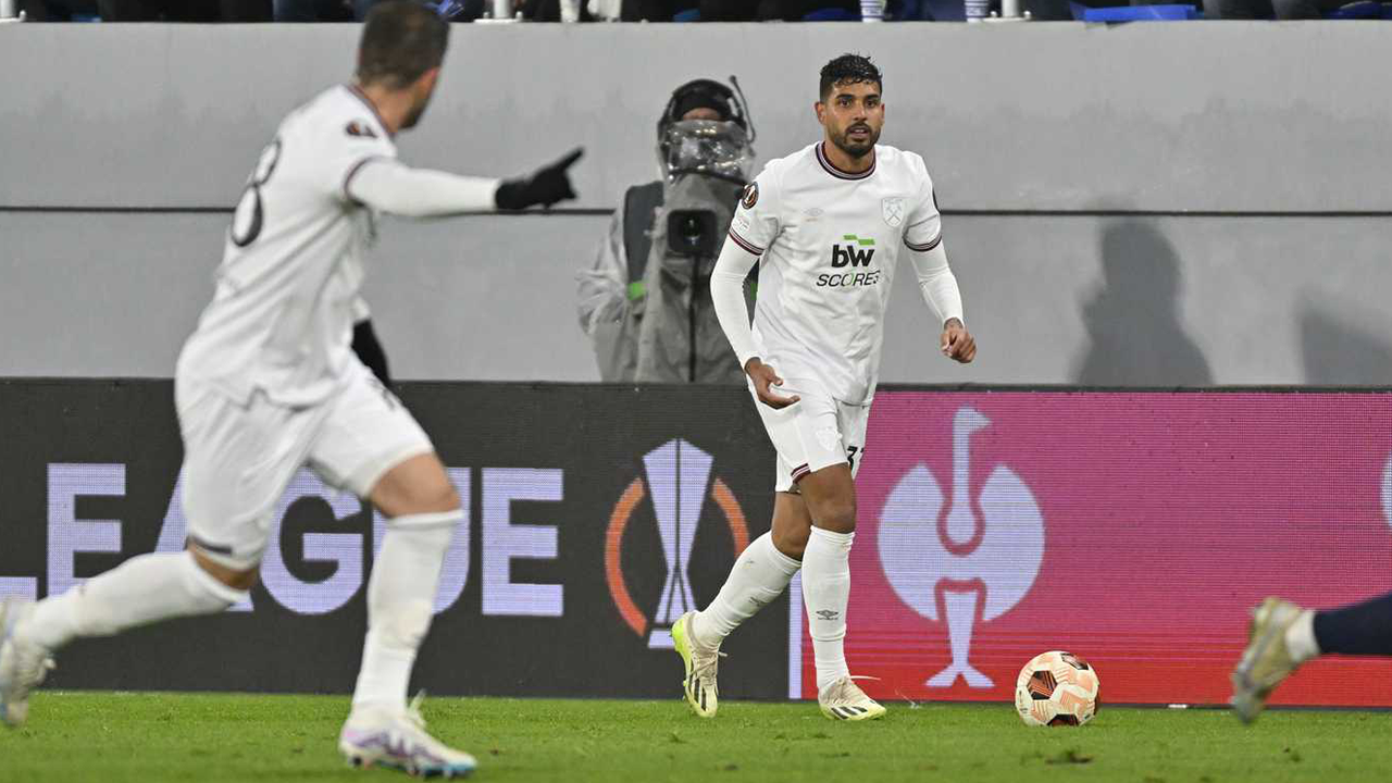 Emerson Palmieri in action against Backa Topola