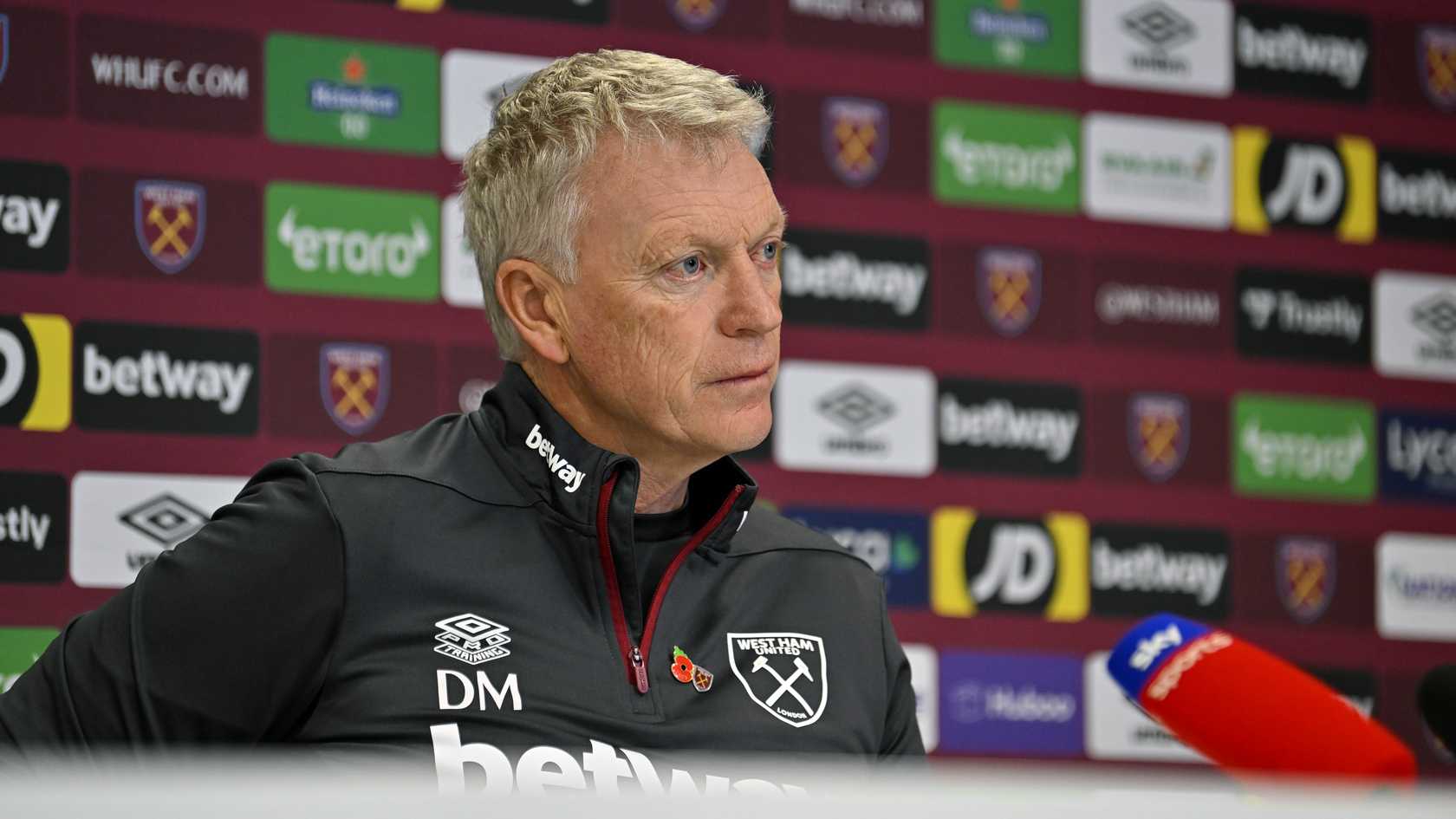 As It Happened David Moyes Pre Everton Press Conference West Ham United Fc 