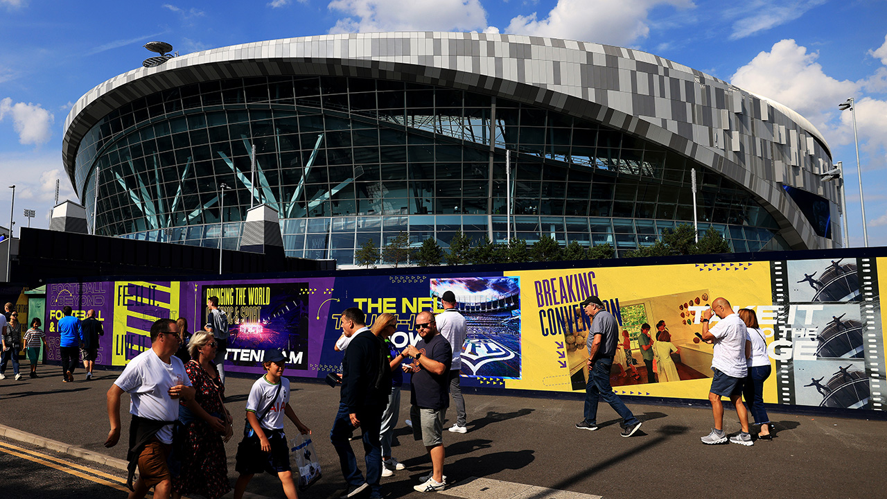 Tottenham Hotspur stadium general view