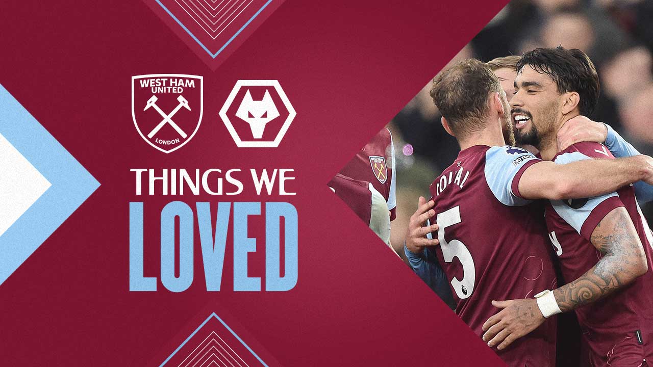 Things we loved v Wolves