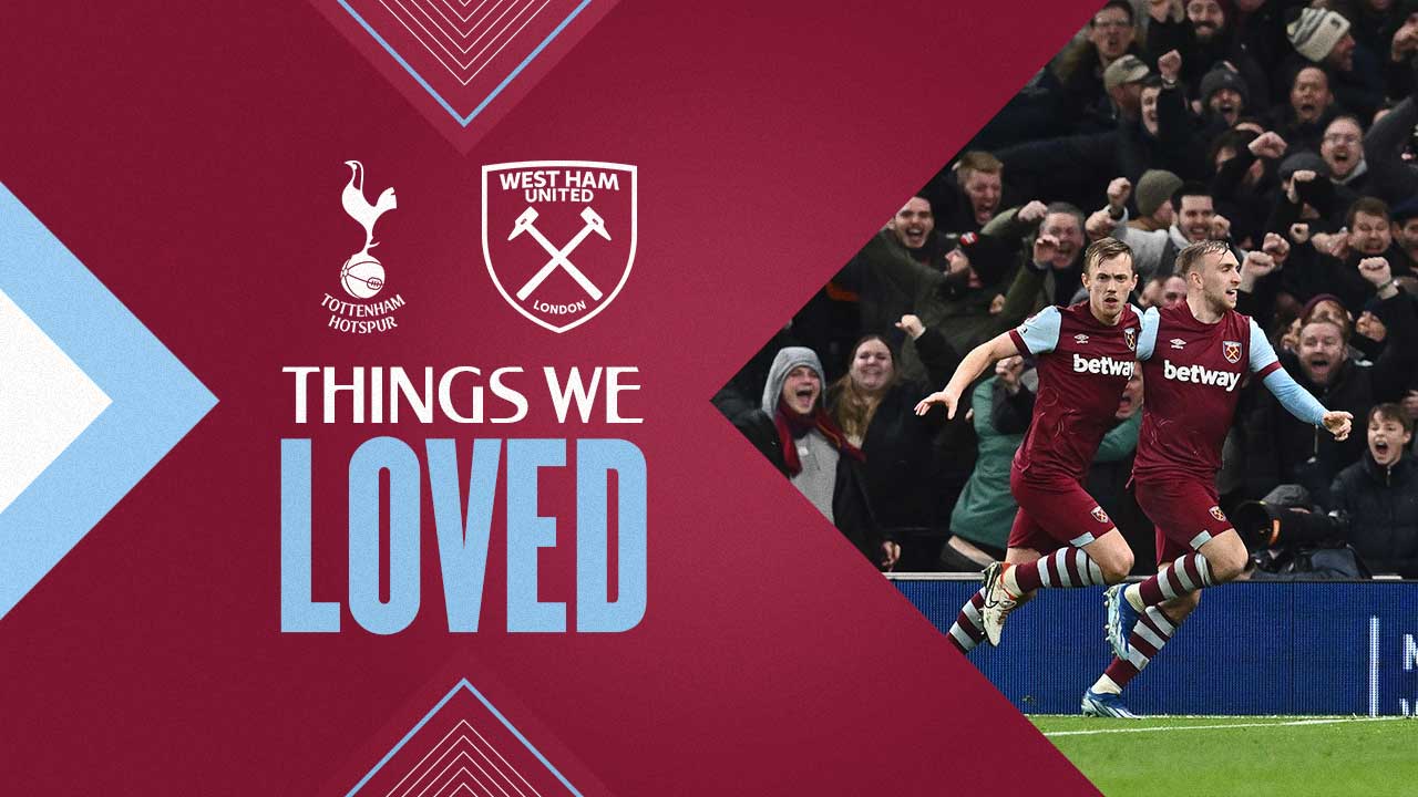 Four things we loved about West Ham's Premier League win at